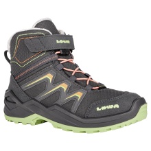 Lowa Winter Shoes Maddox Warm GTX Kid (waterproof) graphite/mint Children